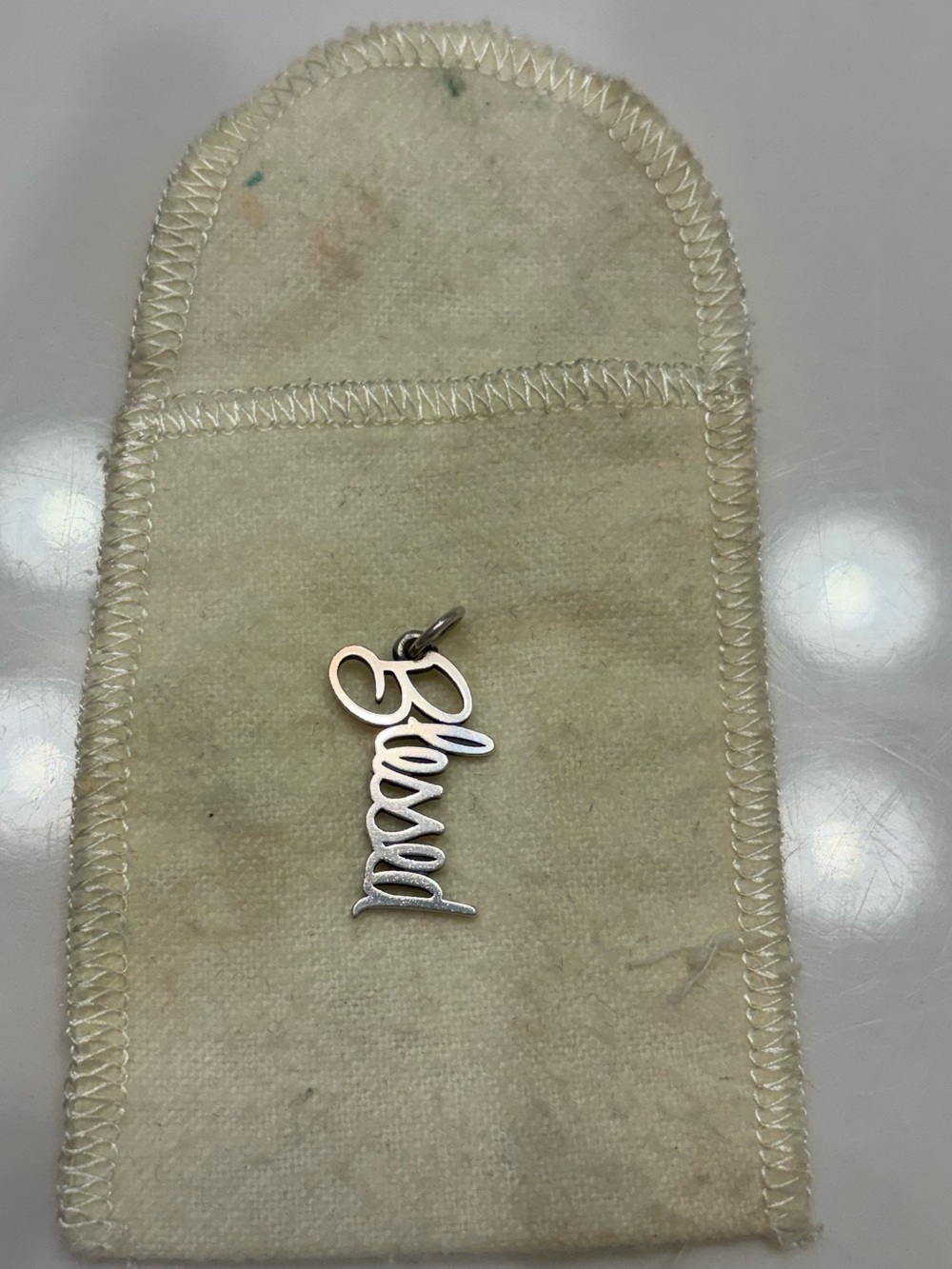 James Avery blessed charm.